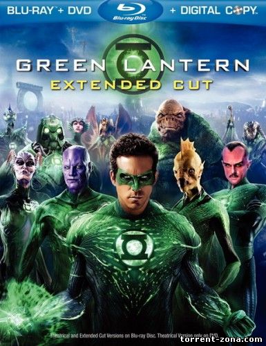 Зеленый Фонарь / Green Lantern (2011) HDRip от Scarabey | Театральная версия