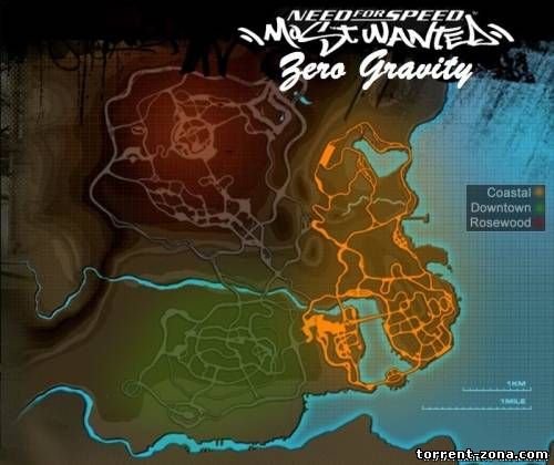 Need for Speed Most Wanted Zero Gravity (2010/PC/RUS)