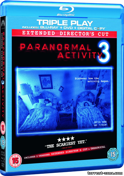 Паранормальное явление 3 / Paranormal Activity 3 (2011) HDRip от Vaippp | UNRATED | Лицензия