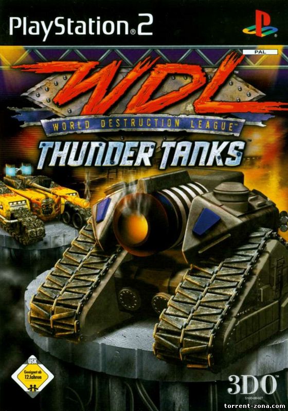 [PS2] World Destruction League - Thunder Tanks (WDL) [Multi5|PAL]
