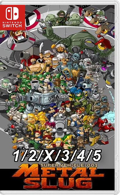 [Switch] Коллекция METAL SLUG 1/2/X/3/4/5 Aca Neogeo [NSP][ENG]