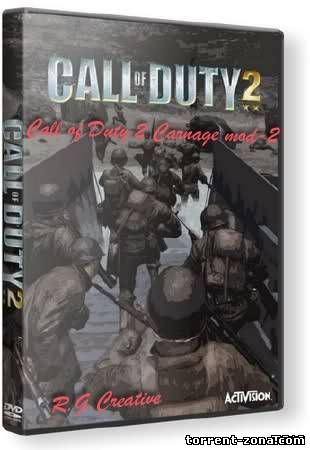 Call of Duty 2 - Carnage mod-2 (2012) | RePack от R.G.Creative